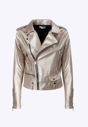 Faux Leather Biker Jacket 02Z3346