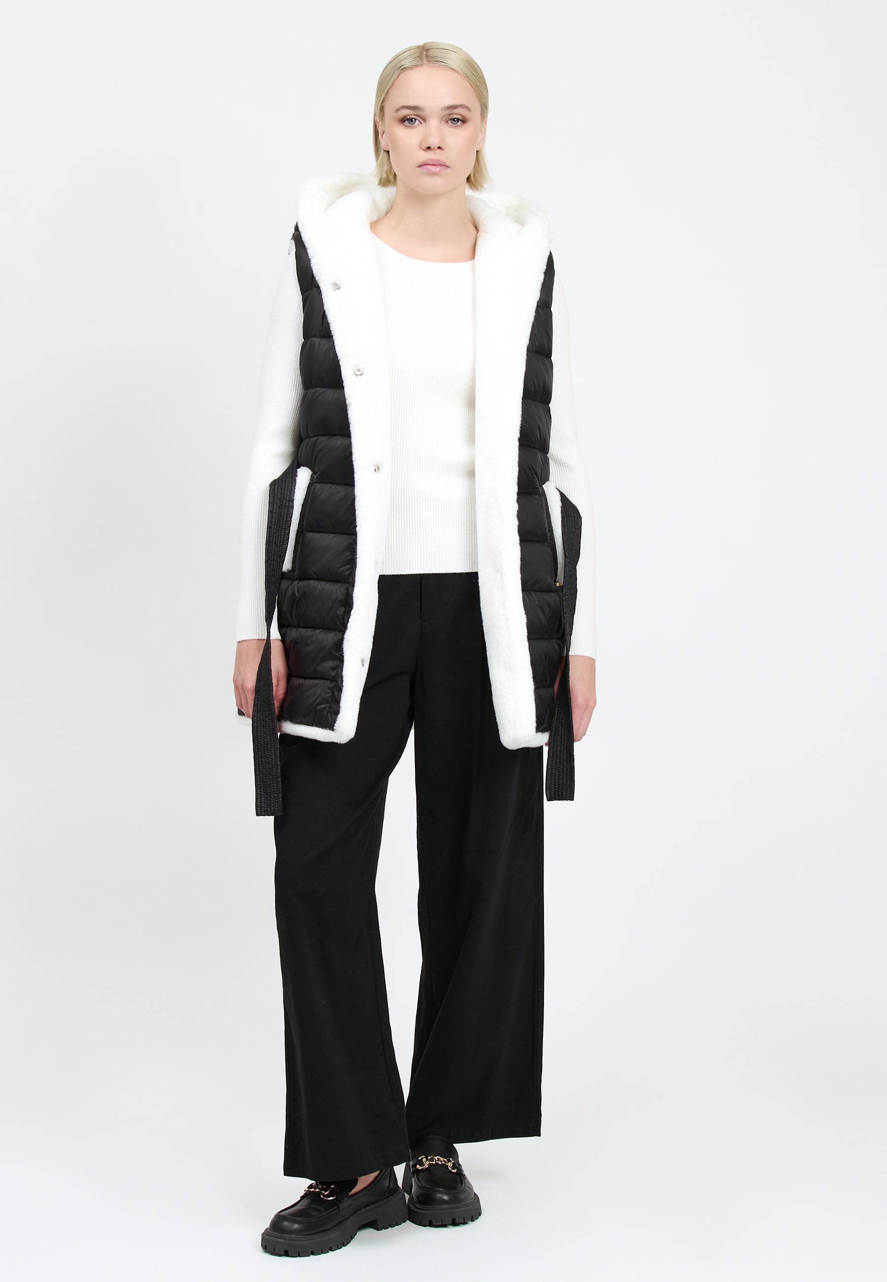 Double-faced Vest Jacket 02Z3369