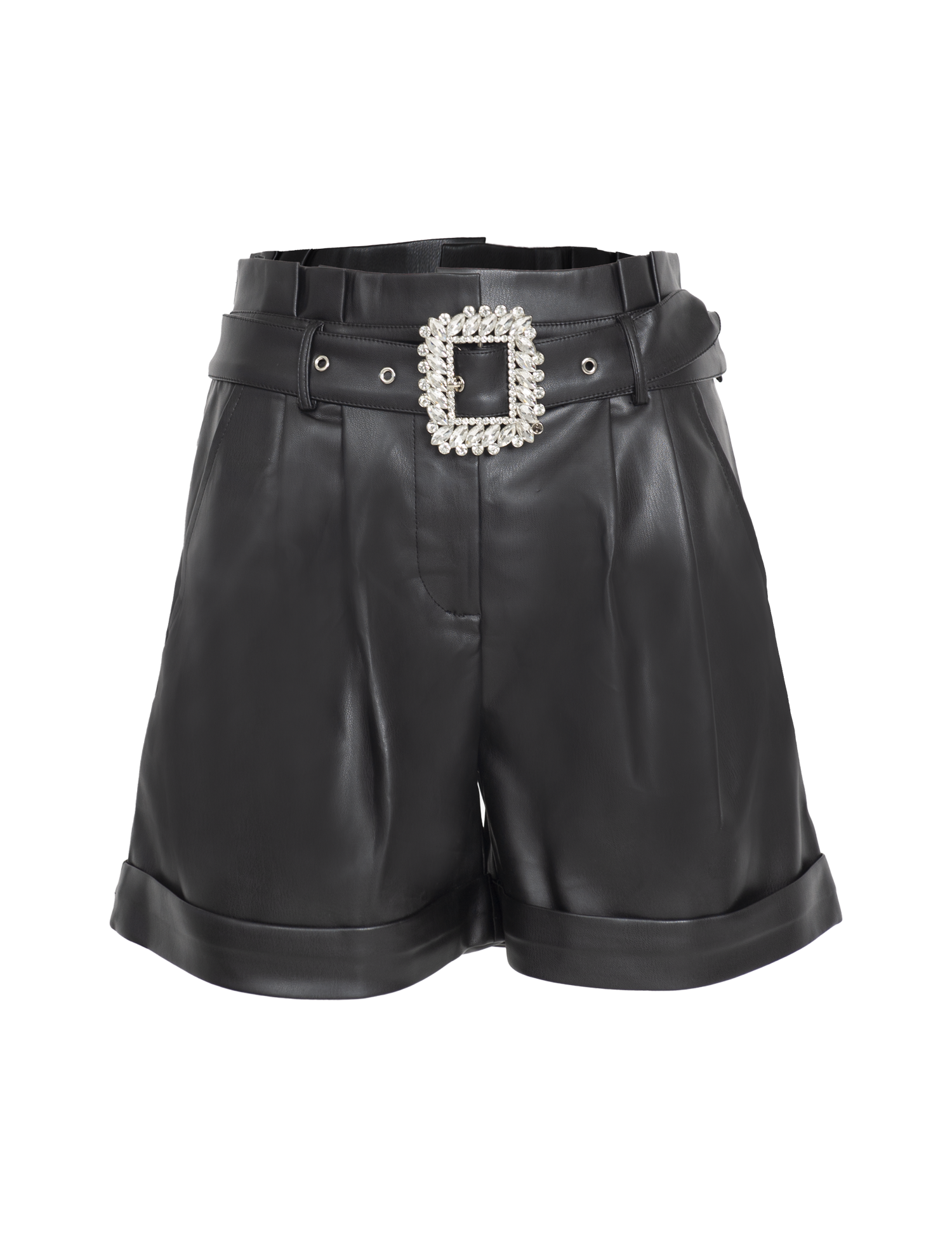 Shorts di ecopelle Z2504